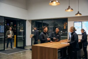 Sydney delivery team coordinating an order at dispatch hub