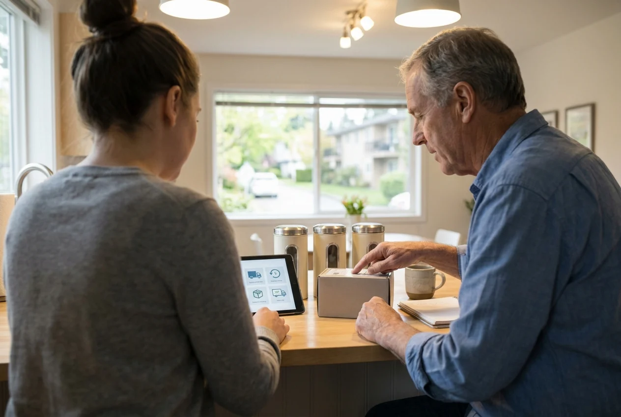 The Ultimate Guide to 24/7 Cream Charger Delivery in Sydney 1 Person reviewing cream charger options in a Sydney kitchen setting